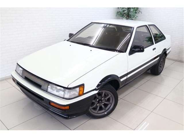 1986 Toyota Corolla Levin GT APEX White Coupe for sale, Japanese used car export | GULJI TRADING
