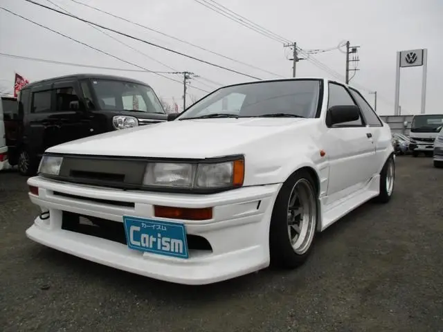 1986 Toyota Corolla Levin 1.6 GT White Coupe for sale, Japanese used car export | GULJI TRADERS
