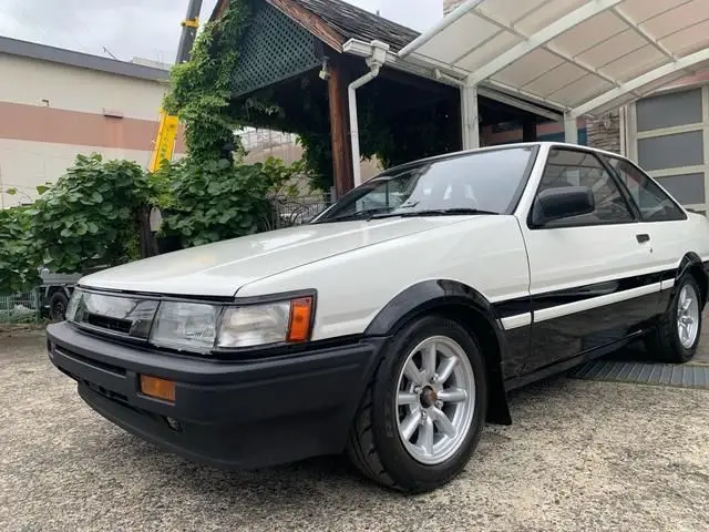 1986 Toyota Corolla Levin GT White Coupe for sale, Japanese used car export | GULJI TRADERS