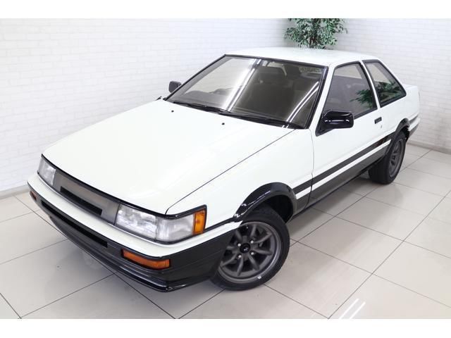 1986 Toyota Corolla Levin GT APEX White Coupe for sale, Japanese used car export | GULJI TRADING