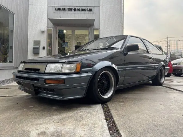 1987 Toyota Corolla Levin GT-APEX latter half Black Coupe for sale, Japanese used car export | GULJI TRADERS