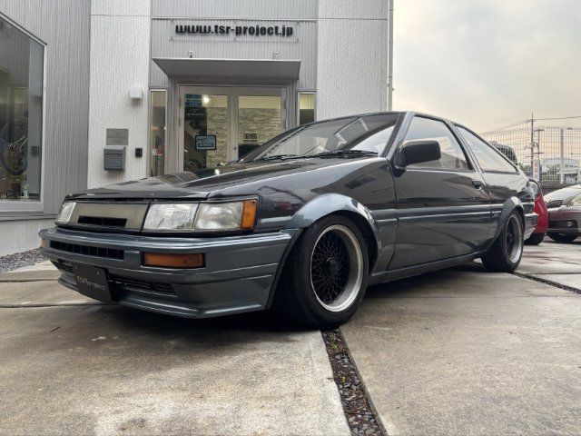 1987 Toyota Corolla Levin GT-APEX latter half - photo 1 1987 Toyota Corolla Levin GT-APEX latter half Black Coupe for sale, Japanese used car export | GULJI TRADING