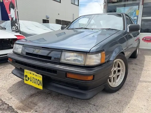 1987 Toyota Corolla Levin GTV Gray Coupe for sale, Japanese used car export | GULJI TRADERS