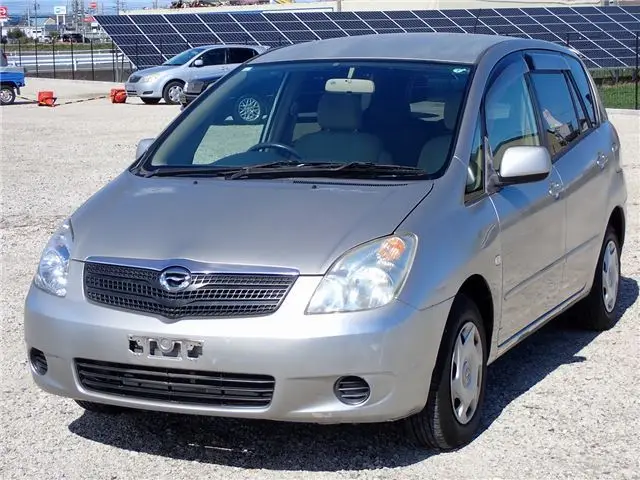 2003 Toyota Corolla Spacio V Limited Silver Van for sale, Japanese used car export | GULJI TRADERS
