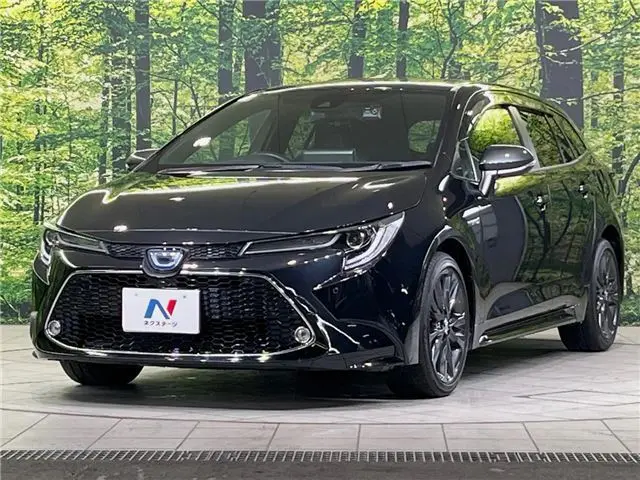 2020 Toyota Corolla Touring Hybrid Double By Black Van for sale, Japanese used car export - photo 1 of 30 | GULJI TRADERS