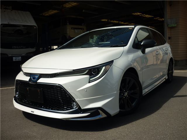 2020 Toyota Corolla Touring Hybrid Van for sale, Japanese used car export - photo 1 of 48 | GULJI TRADERS