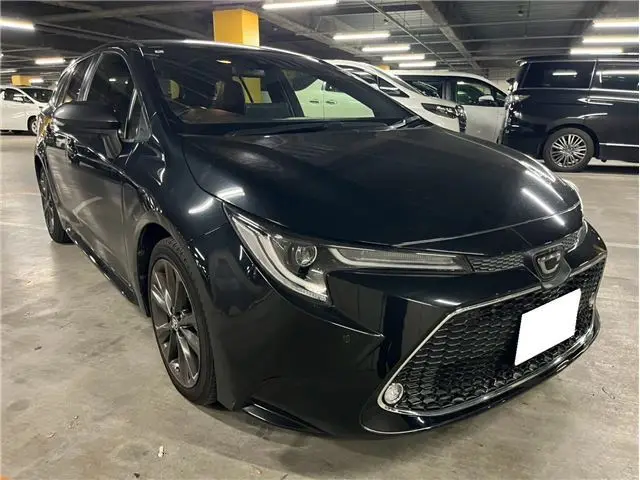 2020 Toyota Corolla Touring Double Bye Black Van for sale, Japanese used car export - photo 1 of 25 | GULJI TRADERS