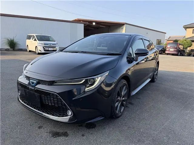 2020 Toyota Corolla Touring Hybrid Double By - photo 1 2020 Toyota Corolla Touring Hybrid Double By Black Van for sale, Japanese used car export - photo 1 of 33 | GULJI TRADERS