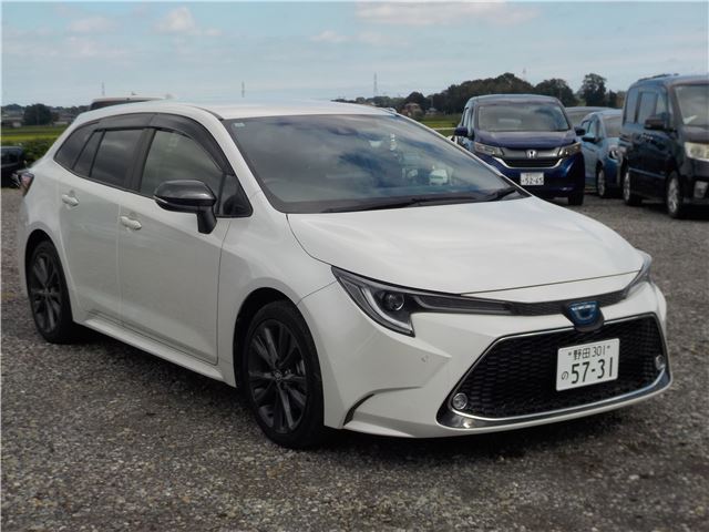 2020 Toyota Corolla Touring Hybrid Van for sale, Japanese used car export - photo 1 of 50 | GULJI TRADERS