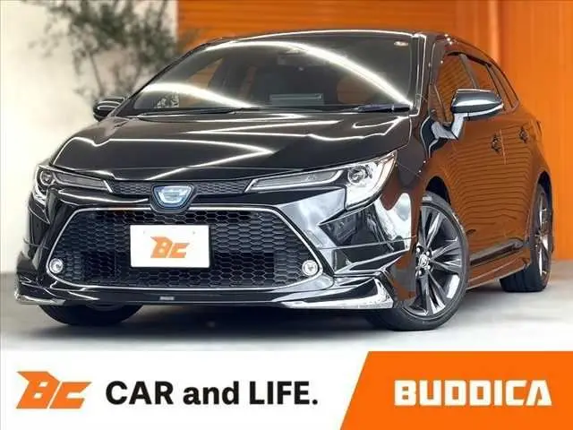 2020 Toyota Corolla Touring Hybrid WXB ★ Modellista ★ 9th generation DA ★ Safety S ★ BSM Black Van for sale, Japanese used car export - photo 1 of 50 | GULJI TRADERS