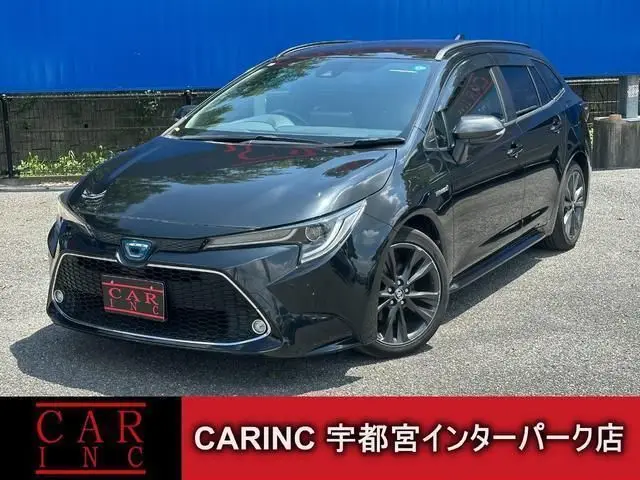 2020 Toyota Corolla Touring Hybrid Double By Black Van for sale, Japanese used car export - photo 1 of 9 | GULJI TRADERS