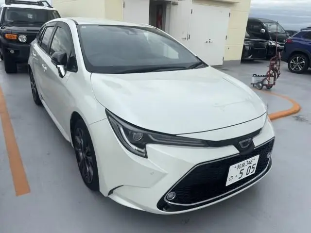 2020 Toyota Corolla Touring Double Bye Pearl Van for sale, Japanese used car export - photo 1 of 9 | GULJI TRADERS