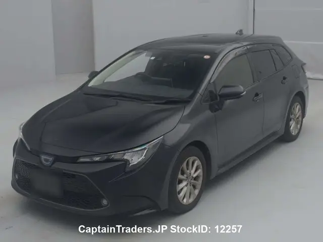 2021 Toyota Corolla Touring - photo 1 2021 Toyota Corolla Touring Black Sedan for sale, Japanese used car export | GULJI TRADERS