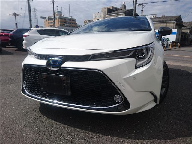 2021 Toyota Corolla Touring Hybrid Van for sale, Japanese used car export - photo 1 of 58 | GULJI TRADERS
