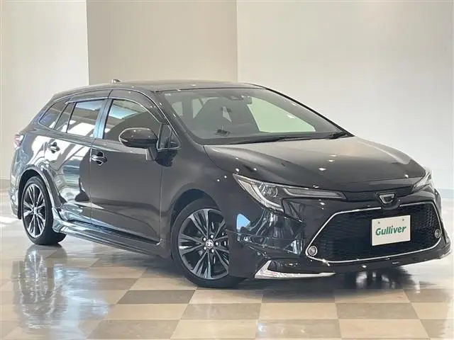 2021 Toyota Corolla Touring Double Bye - photo 1 2021 Toyota Corolla Touring Double Bye Black Van for sale, Japanese used car export - photo 1 of 24 | GULJI TRADERS