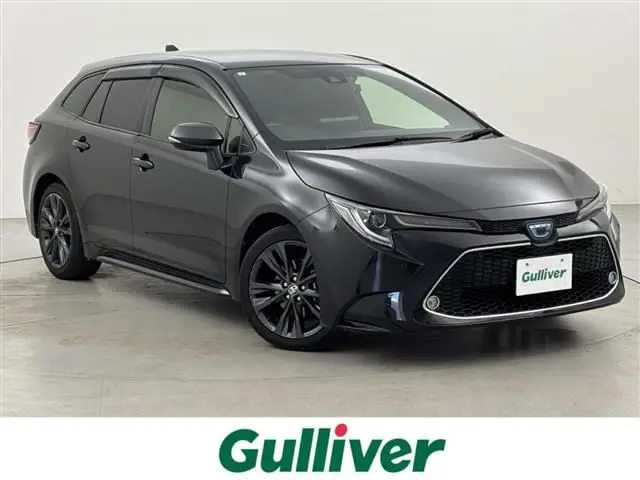 2021 Toyota Corolla Touring Hybrid Double By - photo 1 2021 Toyota Corolla Touring Hybrid Double By Black Van for sale, Japanese used car export - photo 1 of 24 | GULJI TRADERS