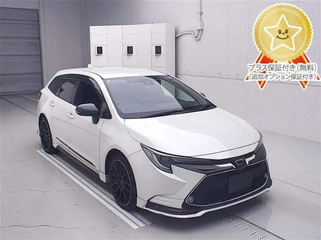 2021 Toyota Corolla Touring Touring WxB Pearl Van for sale, Japanese used car export - photo 1 of 12 | GULJI TRADERS