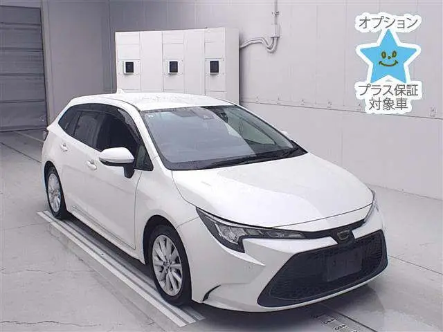2021 Toyota Corolla Touring Touring S Pearl Van for sale, Japanese used car export - photo 1 of 12 | GULJI TRADERS