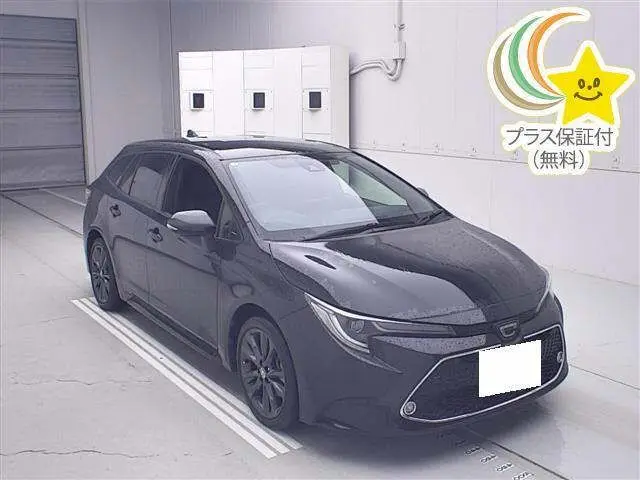 2021 Toyota Corolla Touring Touring WxB Black Van for sale, Japanese used car export - photo 1 of 12 | GULJI TRADERS