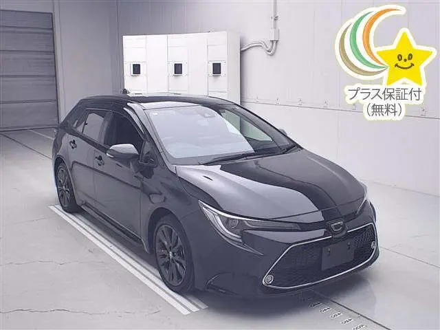 2021 Toyota Corolla Touring Touring WxB Black Van for sale, Japanese used car export - photo 1 of 12 | GULJI TRADERS
