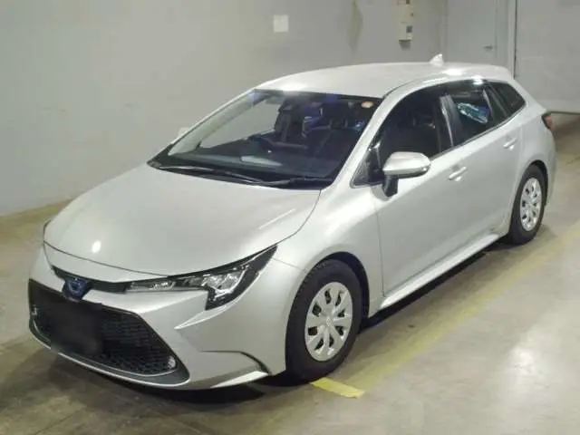 2021 Toyota Corolla Touring Hybrid G-X 4WD Silver Van for sale, Japanese used car export - photo 1 of 12 | GULJI TRADERS