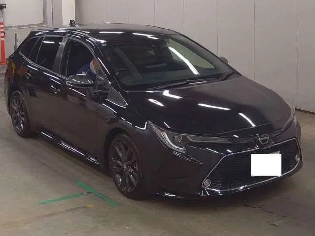 2021 Toyota Corolla Touring Double Bye Black Van for sale, Japanese used car export - photo 1 of 3 | GULJI TRADERS
