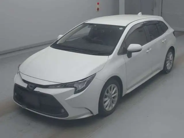 2021 Toyota Corolla Touring Hybrid S - photo 1 2021 Toyota Corolla Touring Hybrid S Pearl Van for sale, Japanese used car export - photo 1 of 7 | GULJI TRADERS
