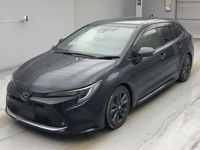 2021 Toyota Corolla Touring Double Bye Black Van for sale, Japanese used car export - photo 1 of 15 | GULJI TRADERS