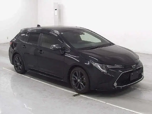 2021 Toyota Corolla Touring WxB - photo 1 2021 Toyota Corolla Touring WxB Black Van for sale, Japanese used car export - photo 1 of 9 | GULJI TRADERS