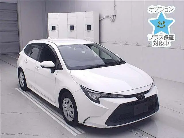 2021 Toyota Corolla Touring Touring G-X White Van for sale, Japanese used car export - photo 1 of 12 | GULJI TRADERS