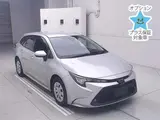 2021 Toyota Corolla Touring Touring Hybrid G-X Plus Silver Van for sale, Japanese used car export - photo 1 of 12 | GULJI TRADERS