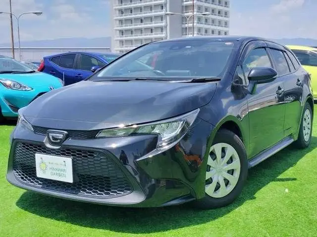 2021 Toyota Corolla Touring G-X Plus Black Van for sale, Japanese used car export - photo 1 of 9 | GULJI TRADERS