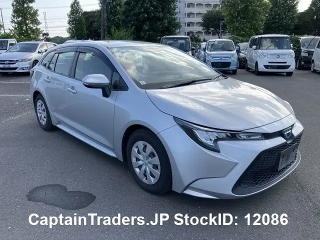 2021 Toyota Corolla Touring Silver Sedan for sale, Japanese used car export | GULJI TRADERS