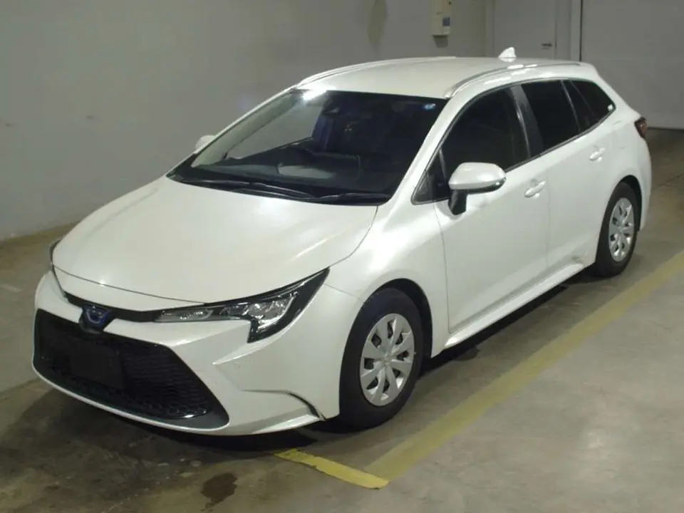 2022 Toyota Corolla Touring Hybrid G-X Pla 4WD - photo 1 2022 Toyota Corolla Touring Hybrid G-X Pla 4WD Pearl Van for sale, Japanese used car export - photo 1 of 2 | GULJI TRADERS