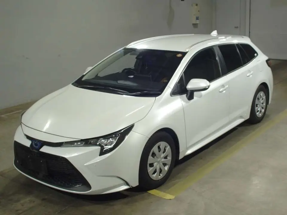 2022 Toyota Corolla Touring Hybrid G-X Pla 4WD - photo 1 2022 Toyota Corolla Touring Hybrid G-X Pla 4WD Pearl Van for sale, Japanese used car export - photo 1 of 2 | GULJI TRADERS