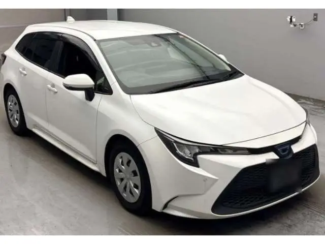 2022 Toyota Corolla Touring Special Edition Hybrid G - photo 1 2022 Toyota Corolla Touring Special Edition Hybrid G Pearl Van for sale, Japanese used car export - photo 1 of 3 | GULJI TRADERS