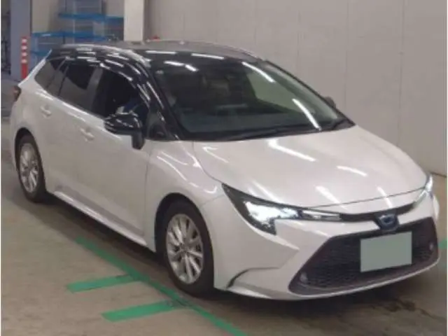 2022 Toyota Corolla Touring Hybrid S Pearl Van for sale, Japanese used car export - photo 1 of 6 | GULJI TRADERS