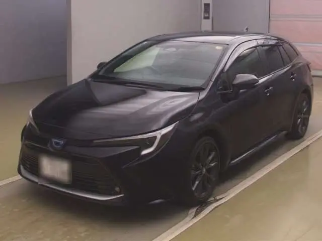 2022 Toyota Corolla Touring Hybrid Double By Black Van for sale, Japanese used car export - photo 1 of 13 | GULJI TRADERS