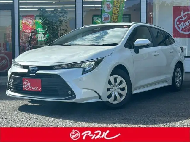 2023 Toyota Corolla Touring 1.8 Hybrid G ​​E-Four 4WD White Van for sale, Japanese used car export - photo 1 of 50 | GULJI TRADERS