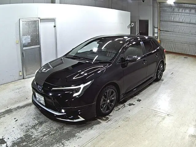 2023 Toyota Corolla Touring Hybrid Double WxB Modellista - photo 1 2023 Toyota Corolla Touring Hybrid Double WxB Modellista Black Van for sale, Japanese used car export - photo 1 of 5 | GULJI TRADERS