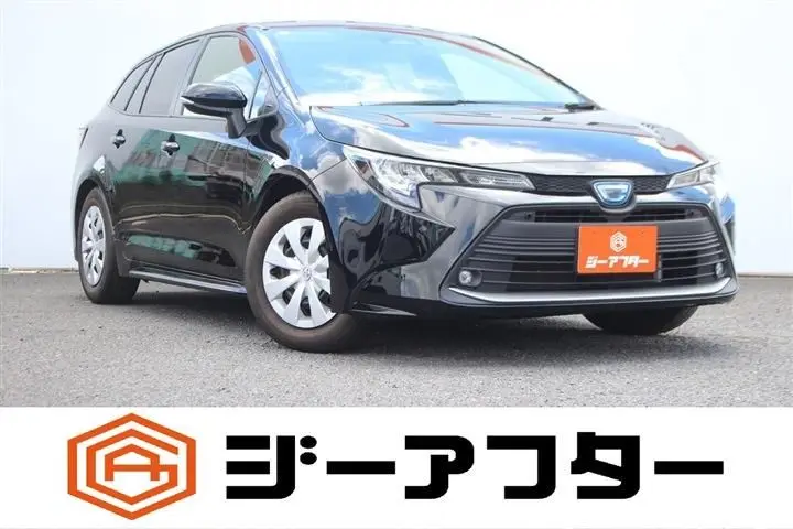 2023 Toyota Corolla Touring 1.8 HYBRID G 4WD Black Van for sale, Japanese used car export - photo 1 of 30 | GULJI TRADERS