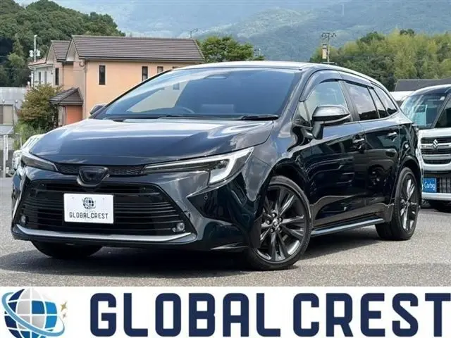 2023 Toyota Corolla Touring 1.8HV WxB Pure 10.5 Type D Nahi Black Van for sale, Japanese used car export - photo 1 of 30 | GULJI TRADERS