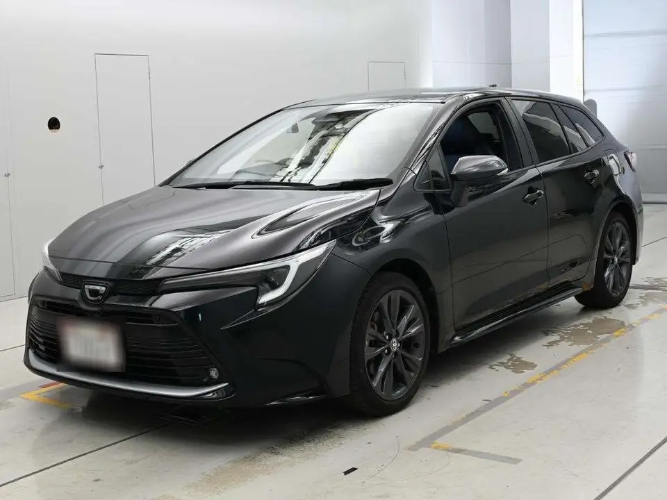 2023 Toyota Corolla Touring Double Bye Black Van for sale, Japanese used car export - photo 1 of 12 | GULJI TRADERS