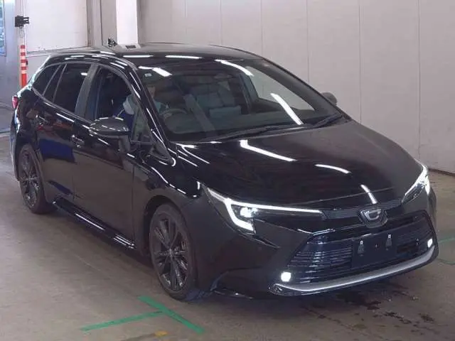 2023 Toyota Corolla Touring Double Bye Black Van for sale, Japanese used car export - photo 1 of 3 | GULJI TRADERS
