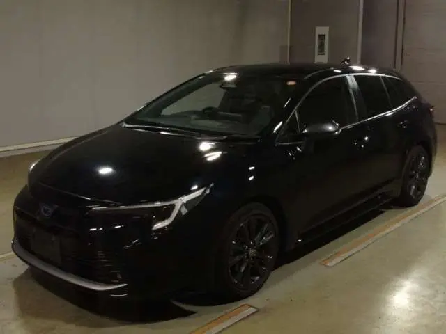2023 Toyota Corolla Touring Hybrid Double By - photo 1 2023 Toyota Corolla Touring Hybrid Double By Black Van for sale, Japanese used car export - photo 1 of 11 | GULJI TRADERS