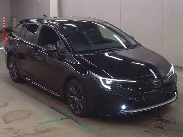2023 Toyota Corolla Touring Double Bye Black Van for sale, Japanese used car export - photo 1 of 3 | GULJI TRADERS