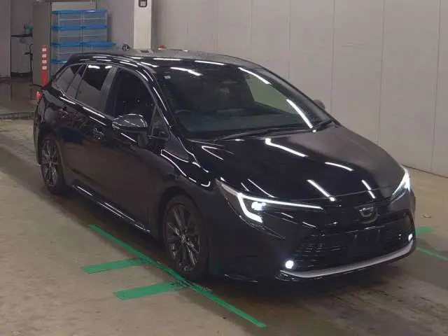 2023 Toyota Corolla Touring Double Bye Black Van for sale, Japanese used car export - photo 1 of 3 | GULJI TRADERS