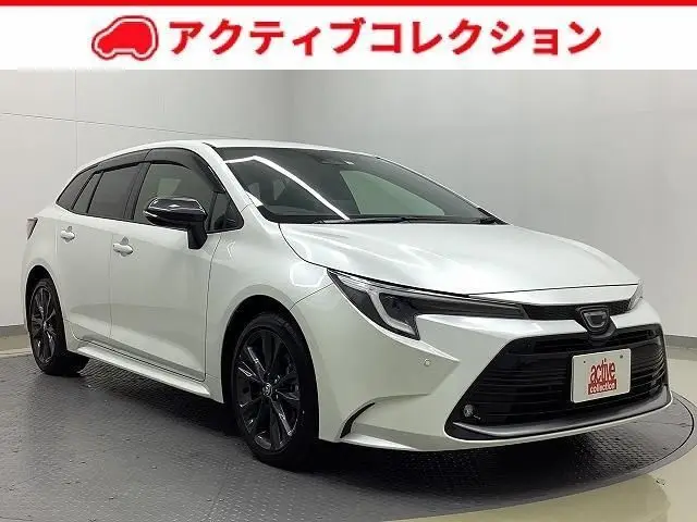 2023 Toyota Corolla Touring Double Bybee - photo 1 2023 Toyota Corolla Touring Double Bybee White Van for sale, Japanese used car export - photo 1 of 9 | GULJI TRADERS