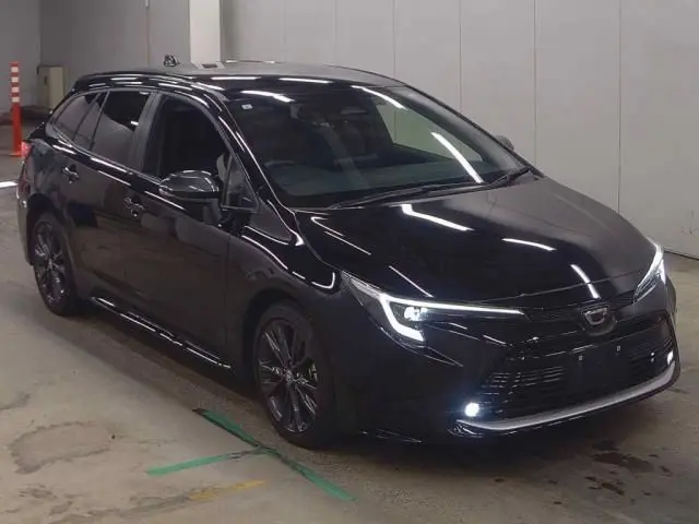 2023 Toyota Corolla Touring Double Bye Black Van for sale, Japanese used car export - photo 1 of 3 | GULJI TRADERS