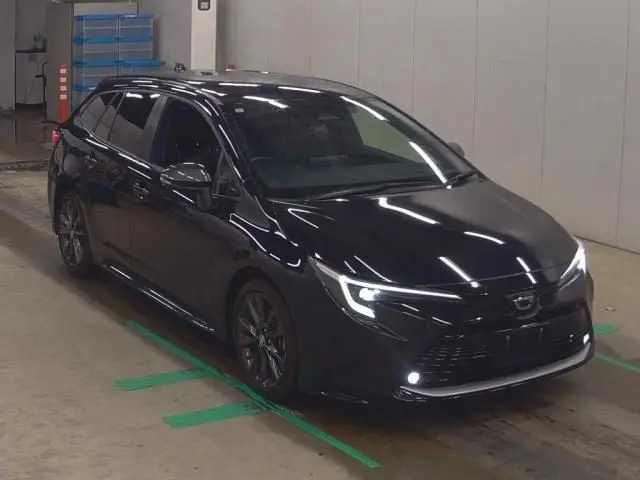 2023 Toyota Corolla Touring Double Bye Black Van for sale, Japanese used car export - photo 1 of 3 | GULJI TRADERS
